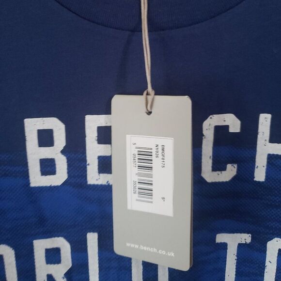 Brand New BENCH World Tour T-Shirt Navy Blue Small - Picture 3 of 3
